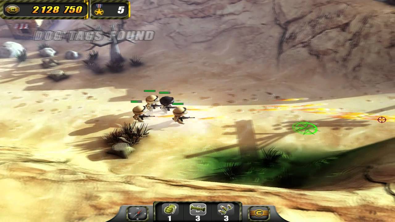 Tiny Troopers - Mission 30 Operation Freedom 3 Star Walkthrough