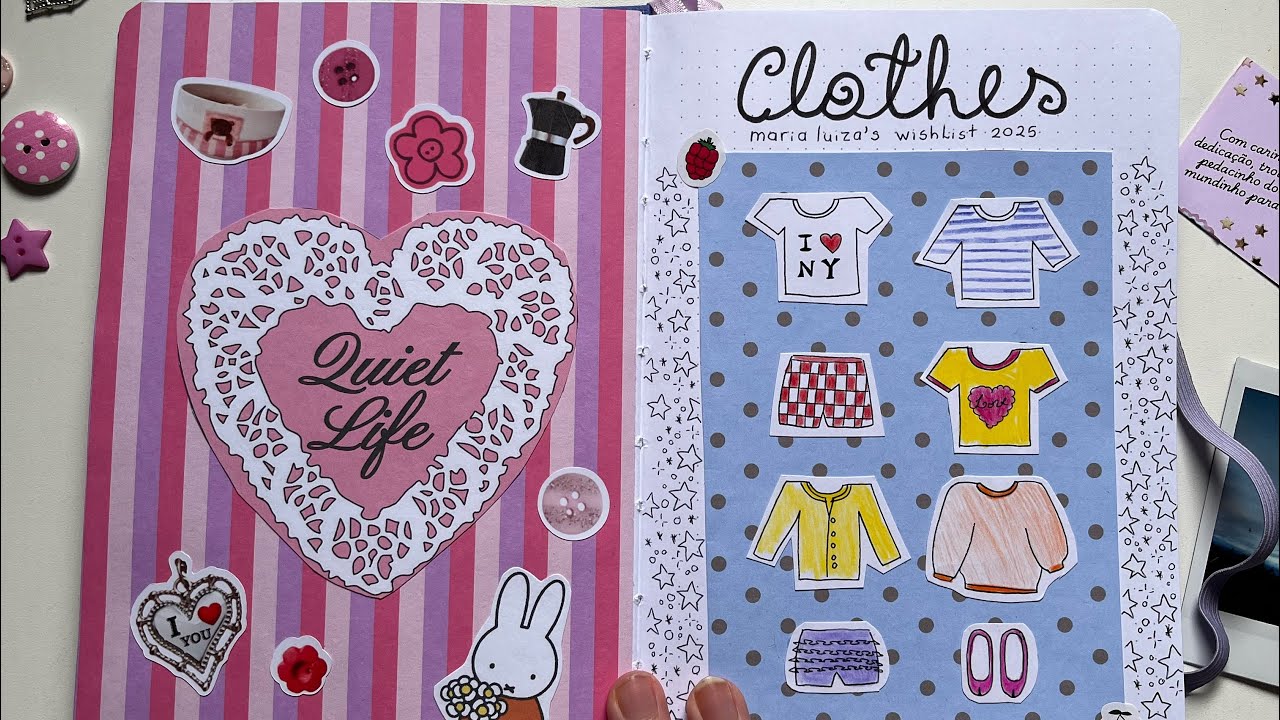 uma semana de ideias de páginas para seu Journal 🍎⭐️🧸