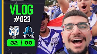 Matchday Vlog〡Canterbury Bulldogs v Gold Coast Titans〡Round 3〡Vlog #023