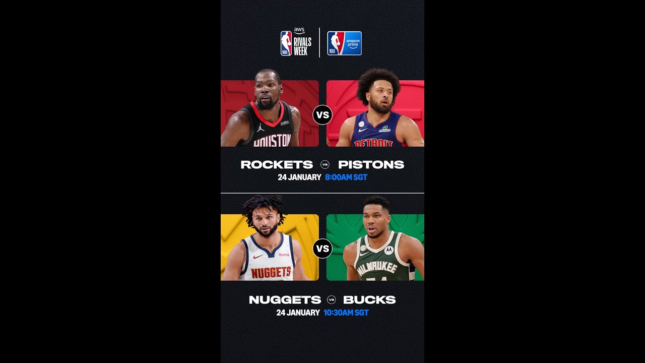 NBA | Tune In Announcement | Amazon Prime
