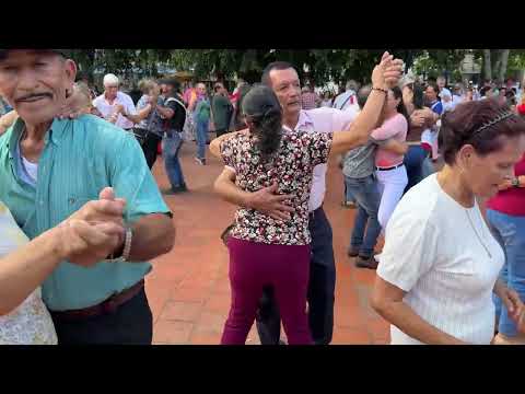 Volvimos al parqe Central Lunes festivo con la mejor Rumba