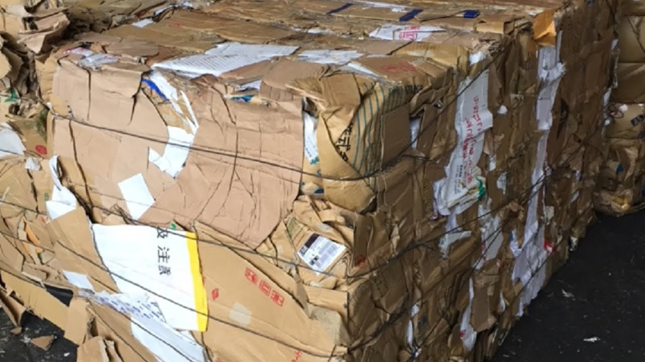 New Kraft Paper Waste Baler Machine