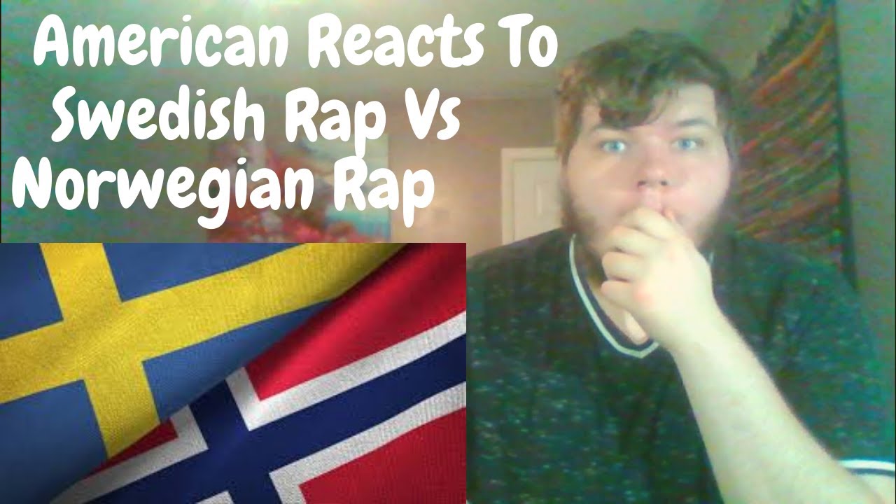 American Reacts To Swedish Rap Vs Norwegian Rap Compilation