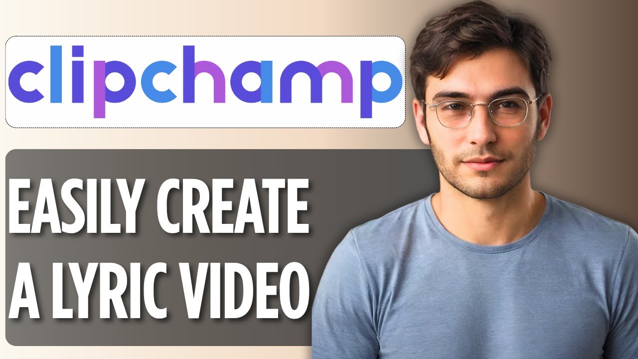 How to Create a Lyric Video with Clipchamp | Full Guide 2025 - YouTube