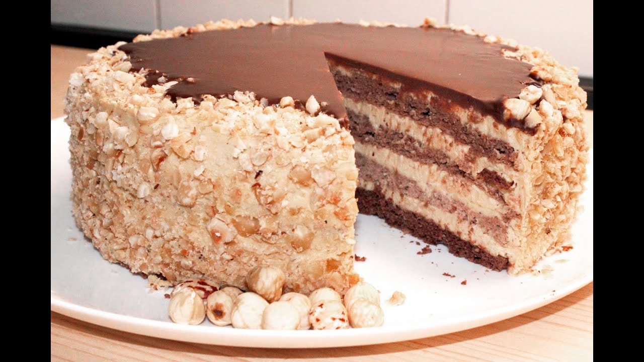Torta od lješnjaka, karamela, čokolade  Caramel - Hazelnut Cake
