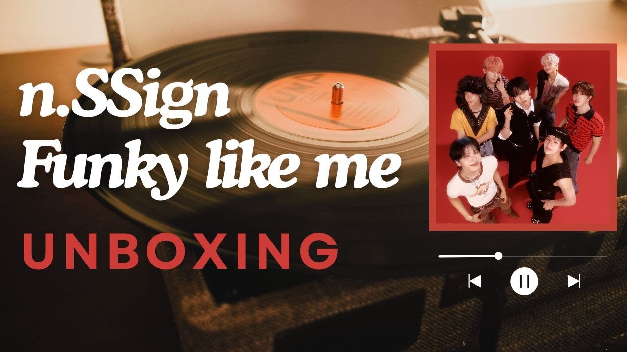 [n.SSign] エンサイン Funky like me 今回もビジュ大優勝の開封動画 [COSMO VLOG]