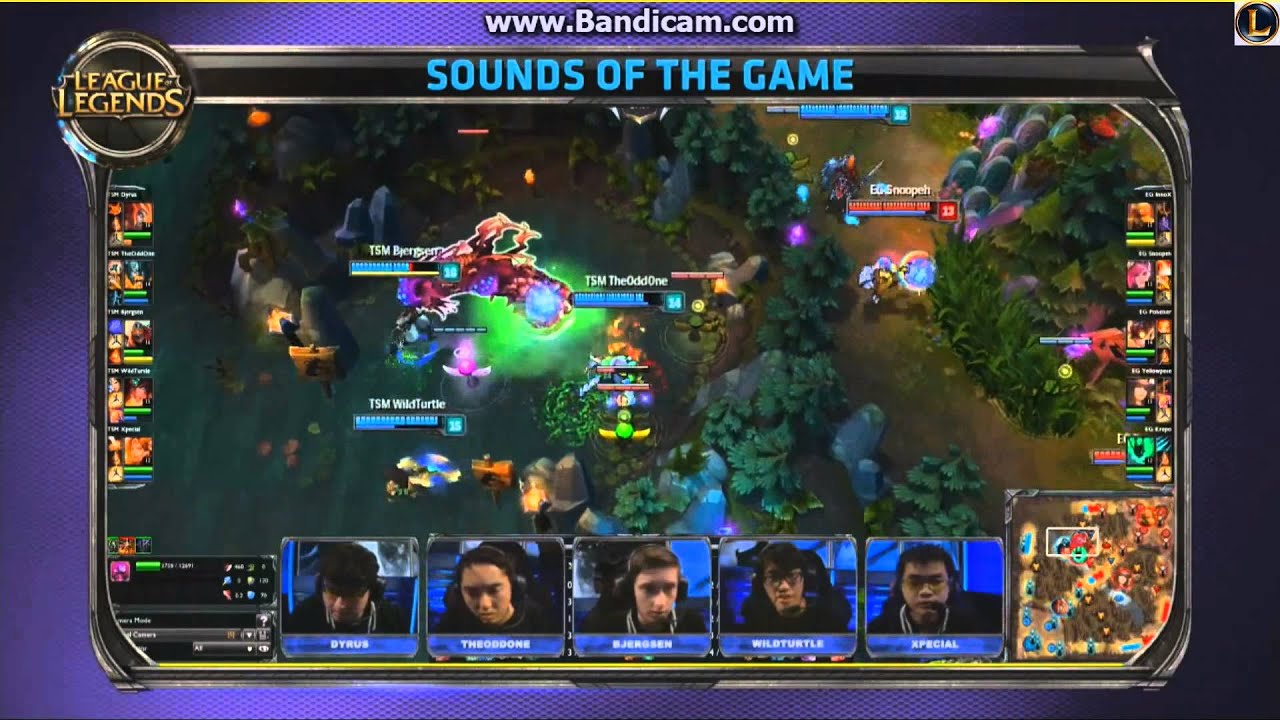 TSM's calm Voice Comms - TSM vs EG - Week 1 LCS Spring 2014