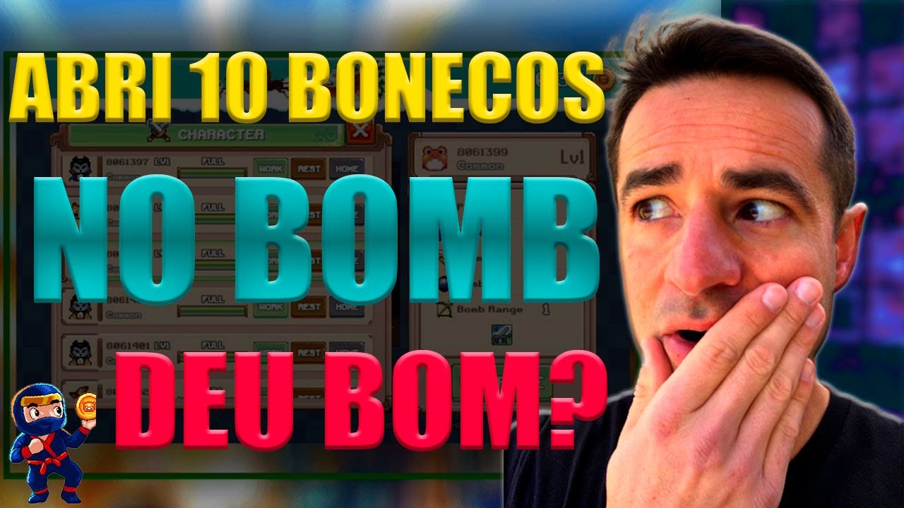 💣 ABRI 10 BONECOS NO BOMBCRYPTO SERA QUE DEU BOM??? GANHAR DINHEIRO COM NFT