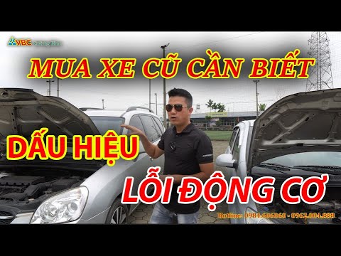 Video Các Dấu hiệu nhận biết Động Cơ ô tô con tốt hay kém... - youtube