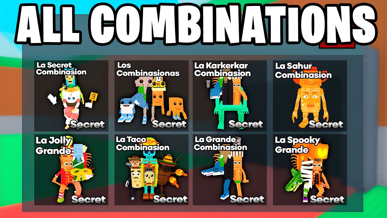 I Collected EVERY COMBINATION BRAINROT in 24 Hours!