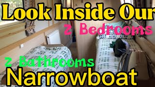 Look Inside Our 2 Bedrooms 2 Bathrooms Narrowboat