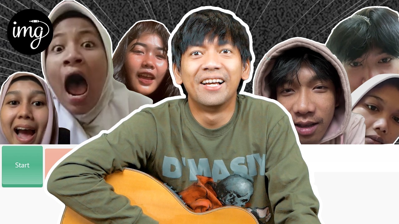 RIAN D'MASIV MAIN OME TV, DISANGKA VOKALIS NIDJI! NGAKAK POLL!!