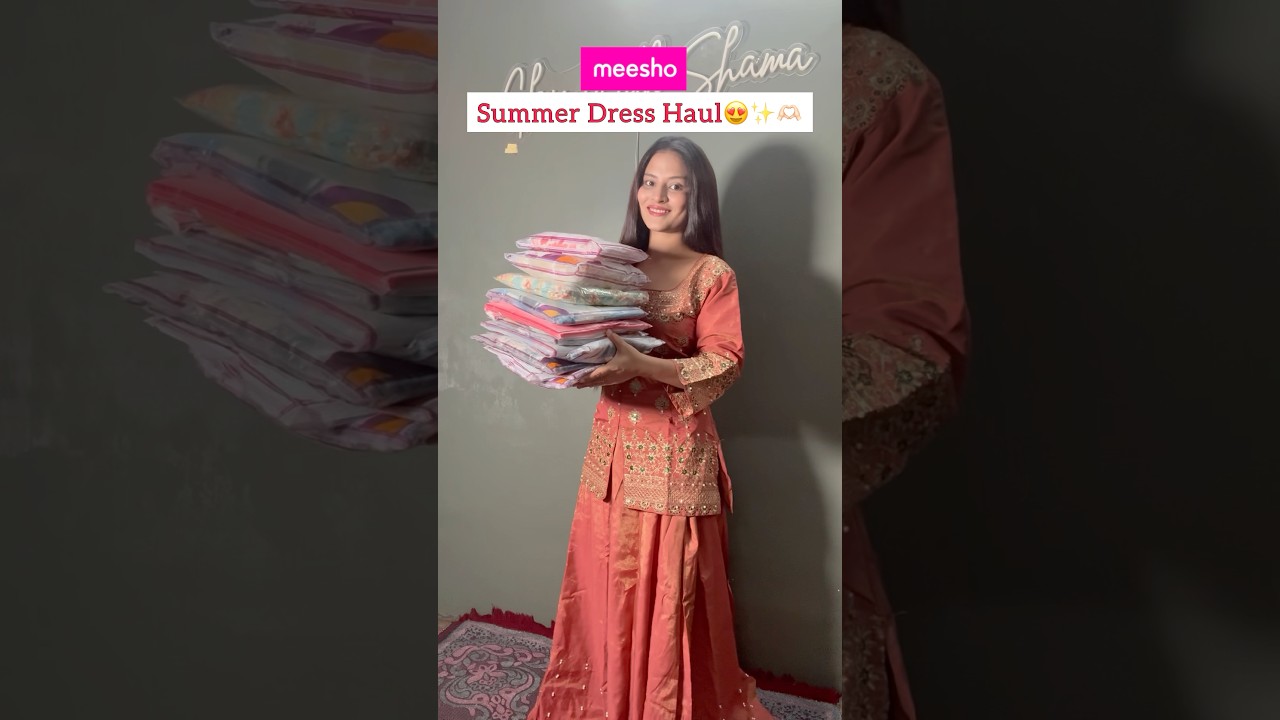 Meesho Summer Dress Haul 