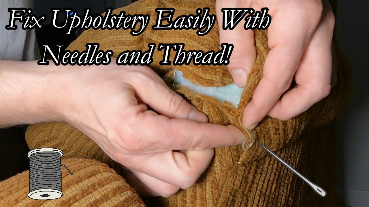 Needle and Thread for Repair : r/sewing