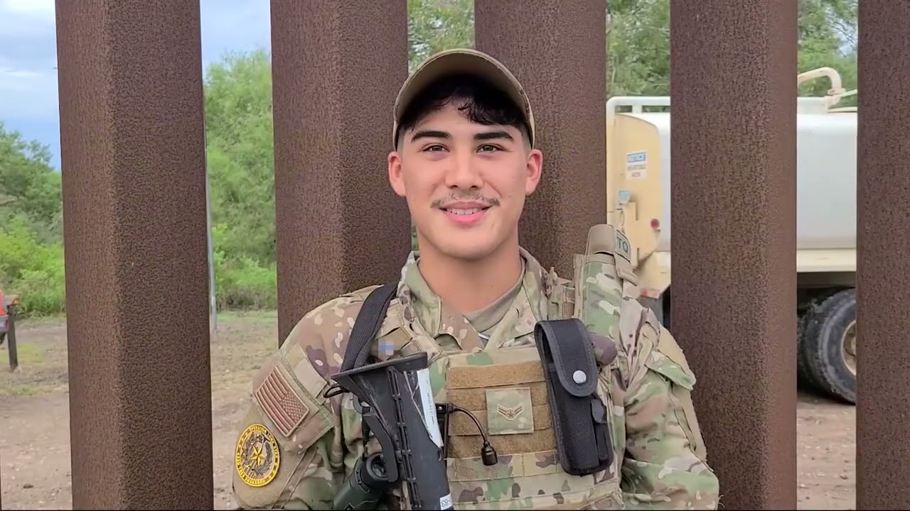 Texas Air National Guardsmen on Operation Lone Star - YouTube