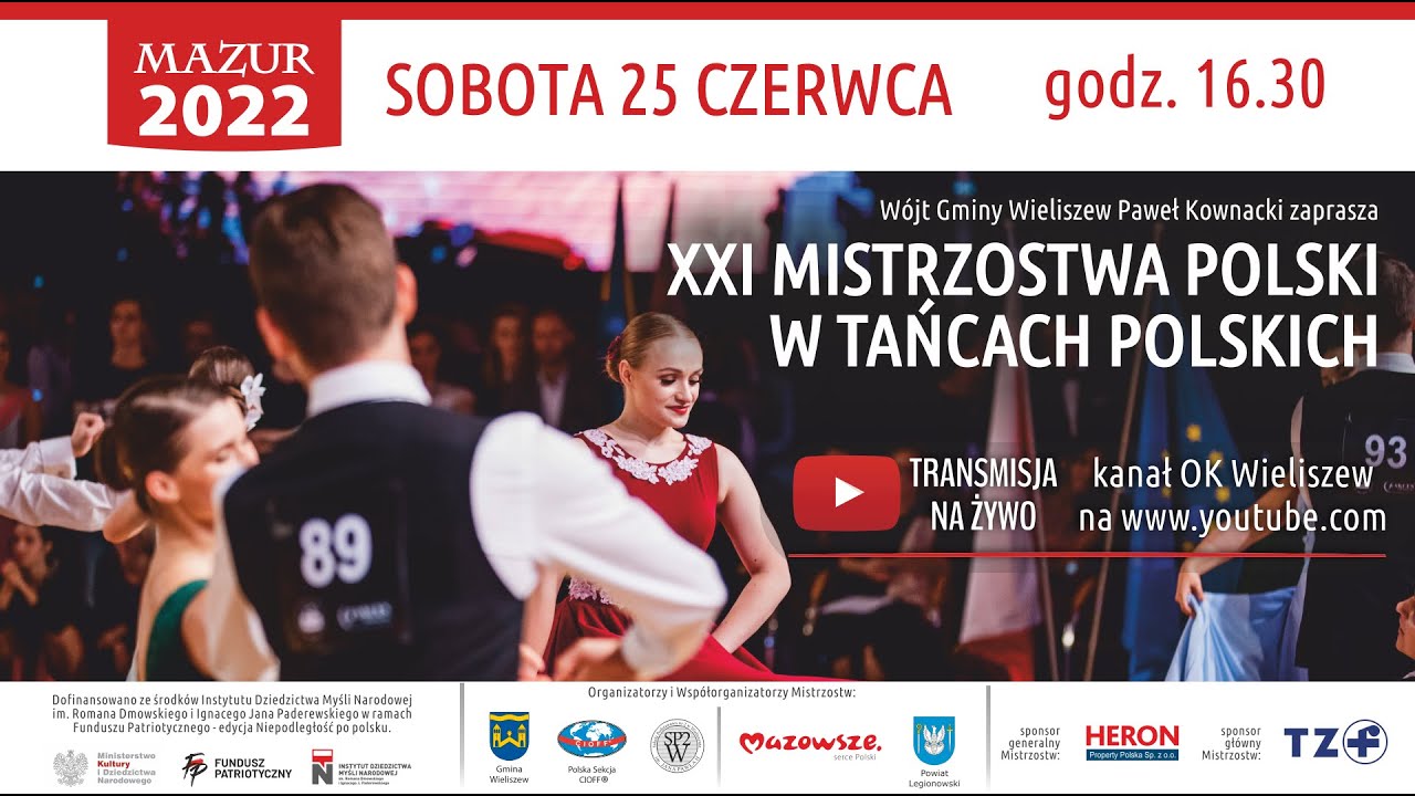 XXI MISTRZOSTWA POLSKI W TAŃCACH POLSKICH - finały