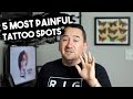 Most Painful Tattoo Spots