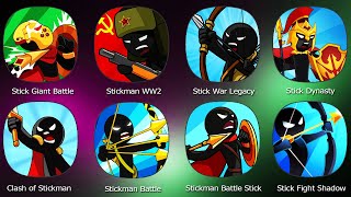 Stick War Legacy,Stickman Battle,Stick Dynasty,Stick Giant Battle Reborn,Stickman WW2,Clash of Stick screenshot 3