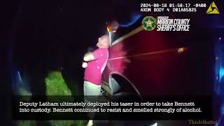 Marion County Sheriffs release dashcam of a drunk driver fleeing from deputies