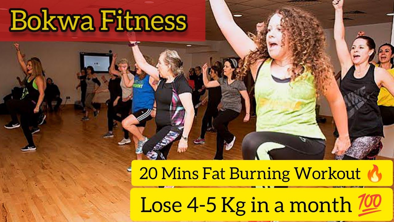 20 Mins High Calories Burning Easy Workout | Bokwa Fitness Aerobics,lose 4-5 KG in 1Month| Aerobics