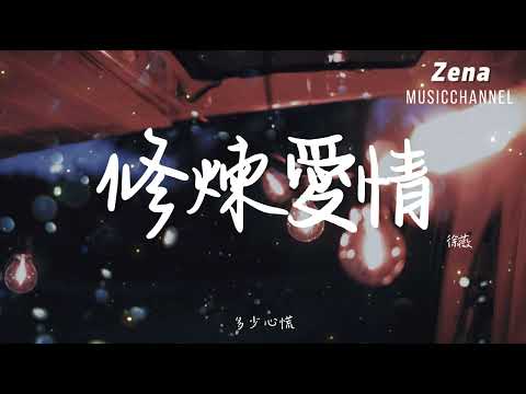 修煉愛情   徐薇「修煉愛情的心酸 學會放好以前的渴望」【動態歌詞/Lyrics】(原唱 : 林俊傑 )