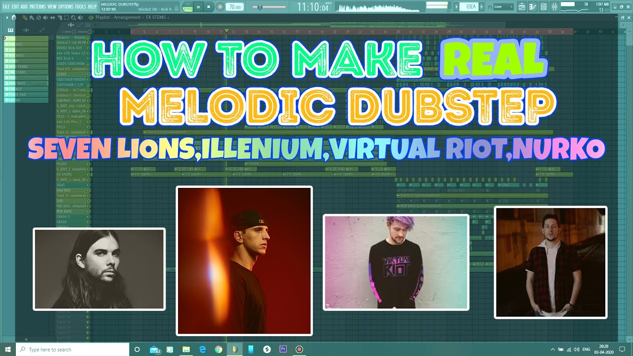 HOW TO MAKE REAL MELODIC DUBSTEP | (SEVEN LIONS/VIRTUAL RIOT/NURKO/ILLENIUM STYLE)