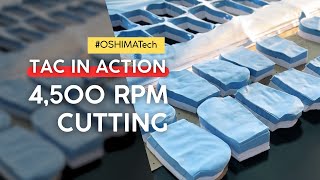 TAC Automatic Cutting Machine | 97% Accuracy, 4,500 RPM | #OSHIMATech