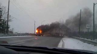 Shred-it truck on fire pt.1