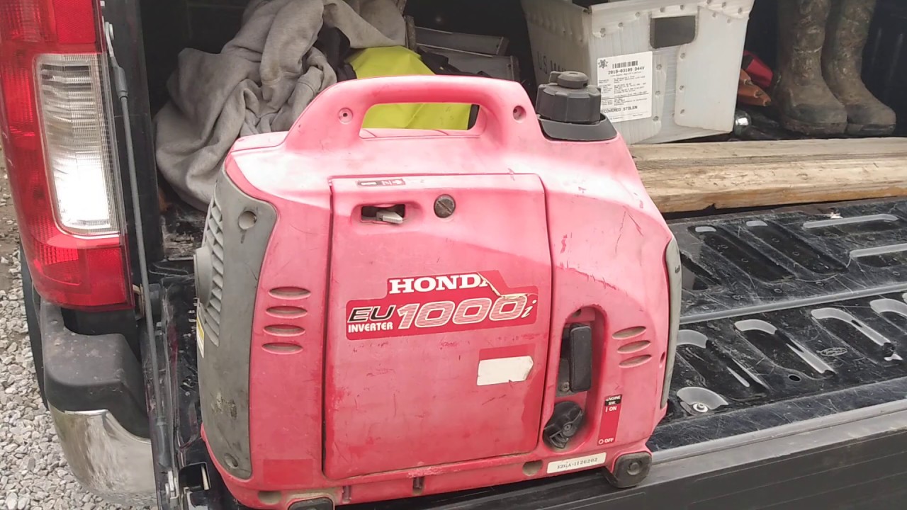 Honda Generator - YouTube