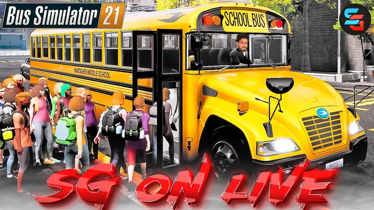 🔴LIVE BUS DRIVING - BUS SIMULATOR 21 IN LOGITECH G29 | Sprinter Gaming ...
