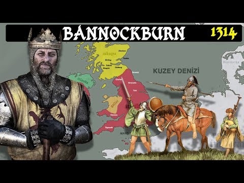 Cesur Yürek İSKOÇYA | Bannockburn Savaşı 1314 | Robert Bruce