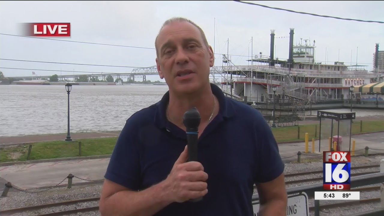 Tracking Barry tropical storm