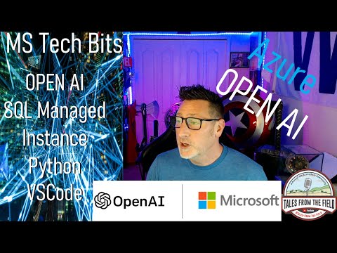 Use OpenAI, SQL Managed Instance, Python, and VSCode to UNLOCK INSIGHTS About YOUR Data!!!
