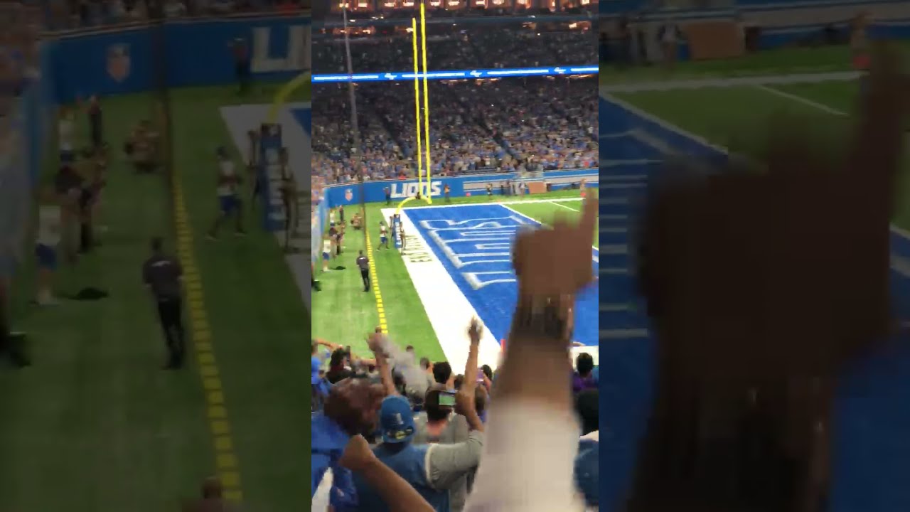 Justin Tucker 66 yard field goal AMAZING FAN VIEW EVEN WITH GOAL POST