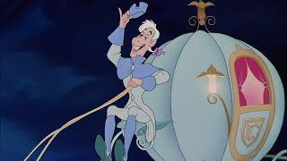 Cinderella - Fairy Godmother Transforms Mice, Horse And Dog Scene