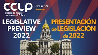 CCLP Legislative Preview 2022