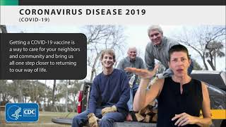 CDC/AUCD: COVID-19 in Rural Communities (ASL)