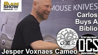 Jesper Voxnaes Cameo Carlos Buys A Blade Show Exclusive Biblio - Blade Show 2019