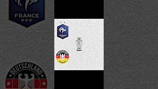 🔥 Germany 🇩🇪 vs France 🇫🇷 🤯 Who Won More Trophies? 🏆⚽ #shorts