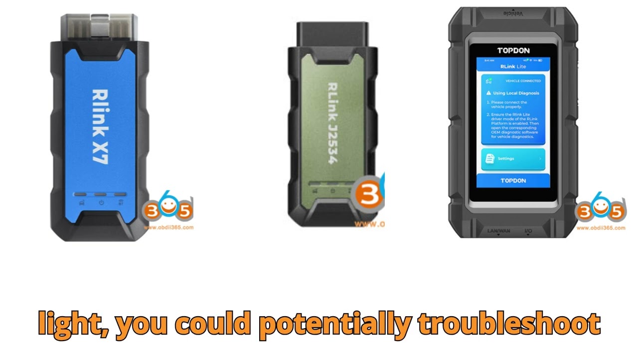 Topdon Rlink Lite против X7 против J2534 — лучшее сравнение диагностических инструментов для меха...