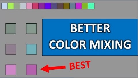 Color Mixing for Generative Artists in p5.js