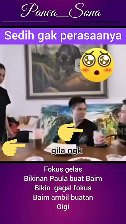 Momen Baim Lebih Memilih Minuman Buatan Nagita Ketimbang Paula #baimwong #baimpaula #paula #shorts