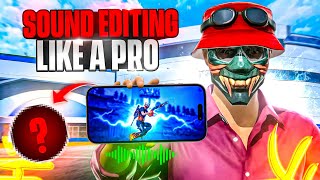 Montage Sound Editing Like A Pro🔥 Best Music Degining Ai Tool Yfyt