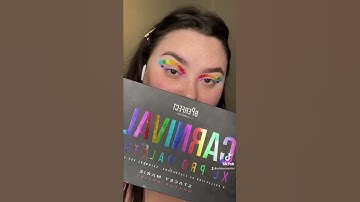 PRIDE MAKEUP PT1🏳️‍🌈❤️‍🔥 #SHORTS #MAKEUPTUTORIAL #TUTORIAL #MUA #RAINBOWMAKEUP #PRIDEMAKEUP