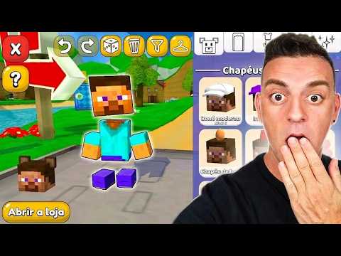 Virei o Steve do Minecraft no Super Bear Adventure