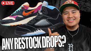 GET READY! JORDAN 5 UNC SOON & ANY RESTOCKS OR DROPS?!