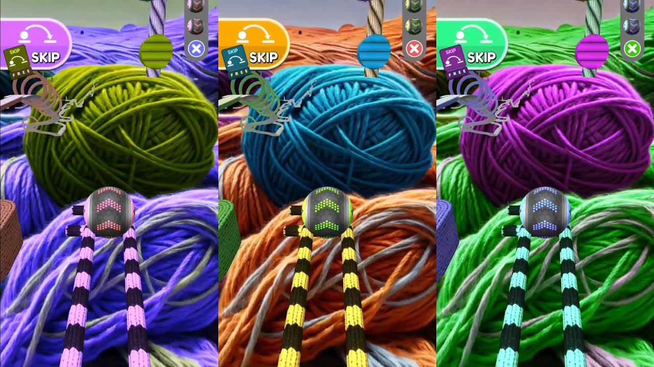 3 Color Epic Going Balls Hard Gameplay Levels 353-360 Android Games 