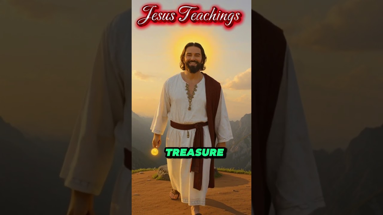 Jesus Teachings:Eternal life vs material wealth 