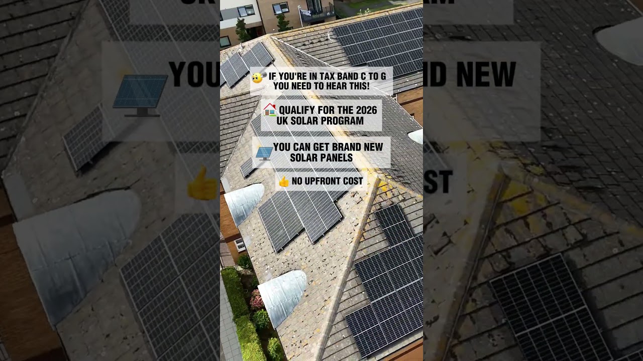 Council Tax Bands C–G: Check If Your Postcode Qualifies for UK Solar