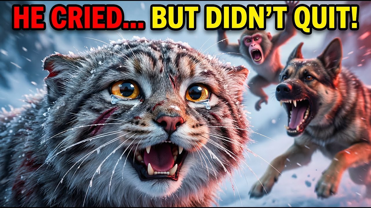 Outnumbered Cat vs Monkeys & Wild Dogs 🐱🔥  Unbelievable Survival Story 2026